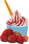 aardbeienijsje